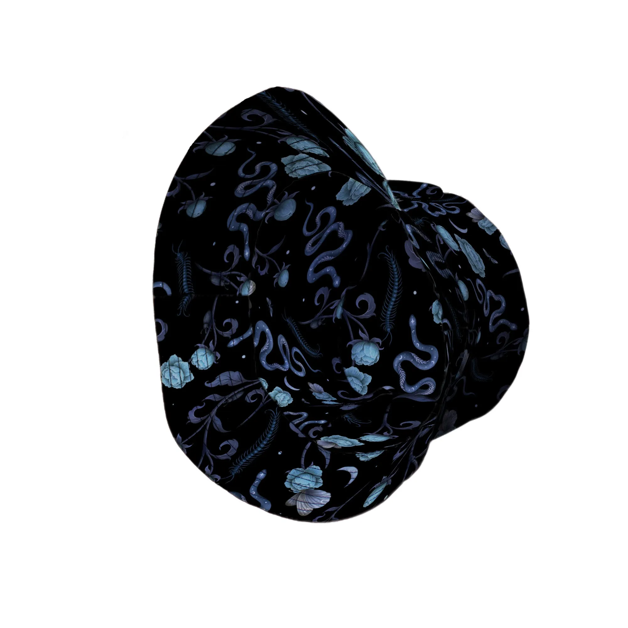 Episodic Serpent Garden Blue Space Bucket Hat