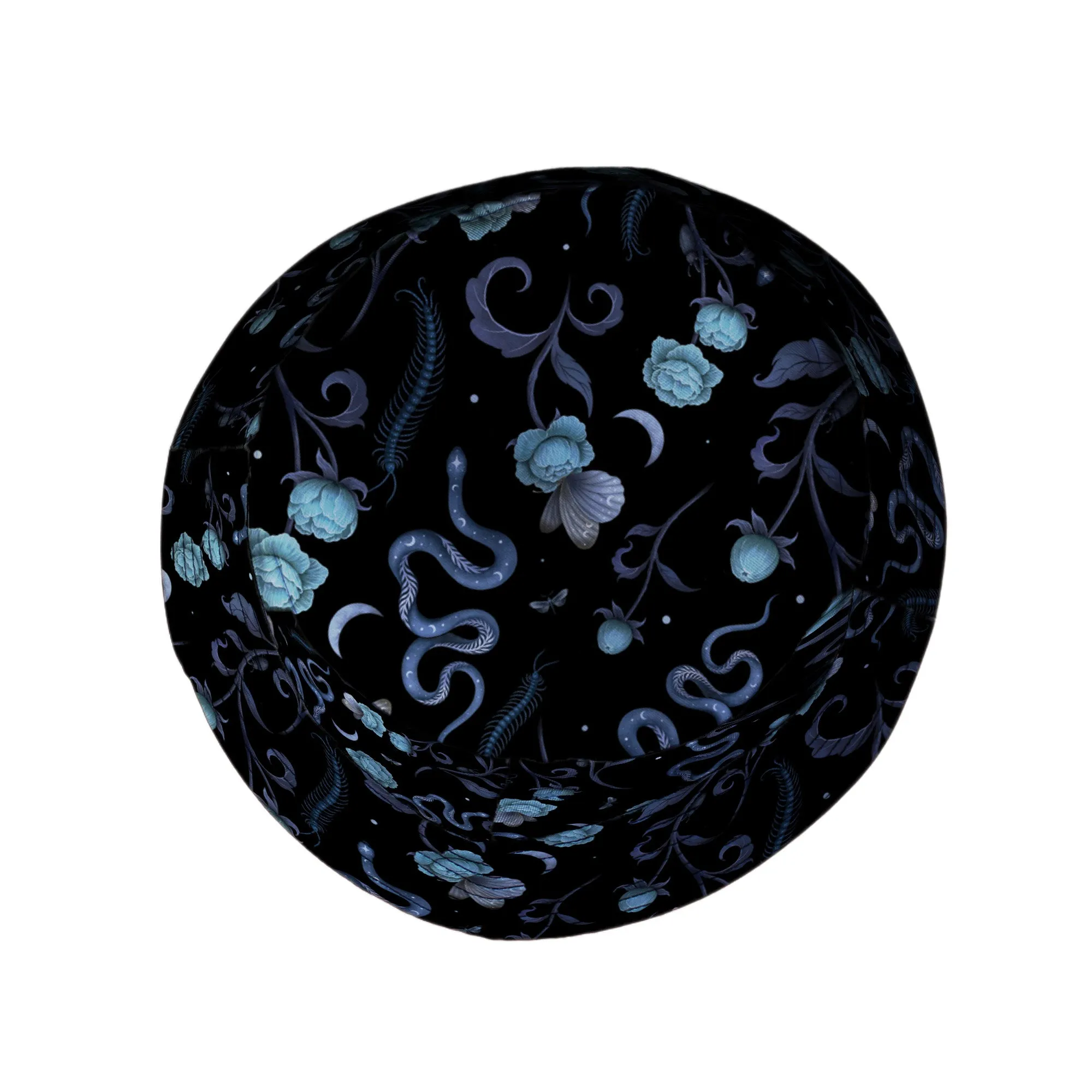 Episodic Serpent Garden Blue Space Bucket Hat