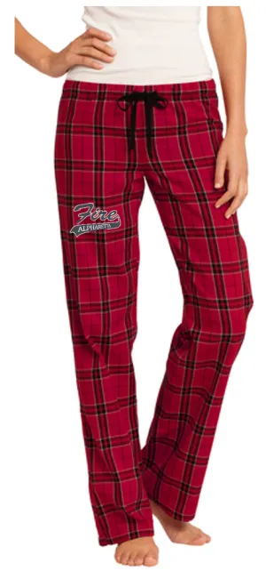 Flannel Plaid Women's Pant